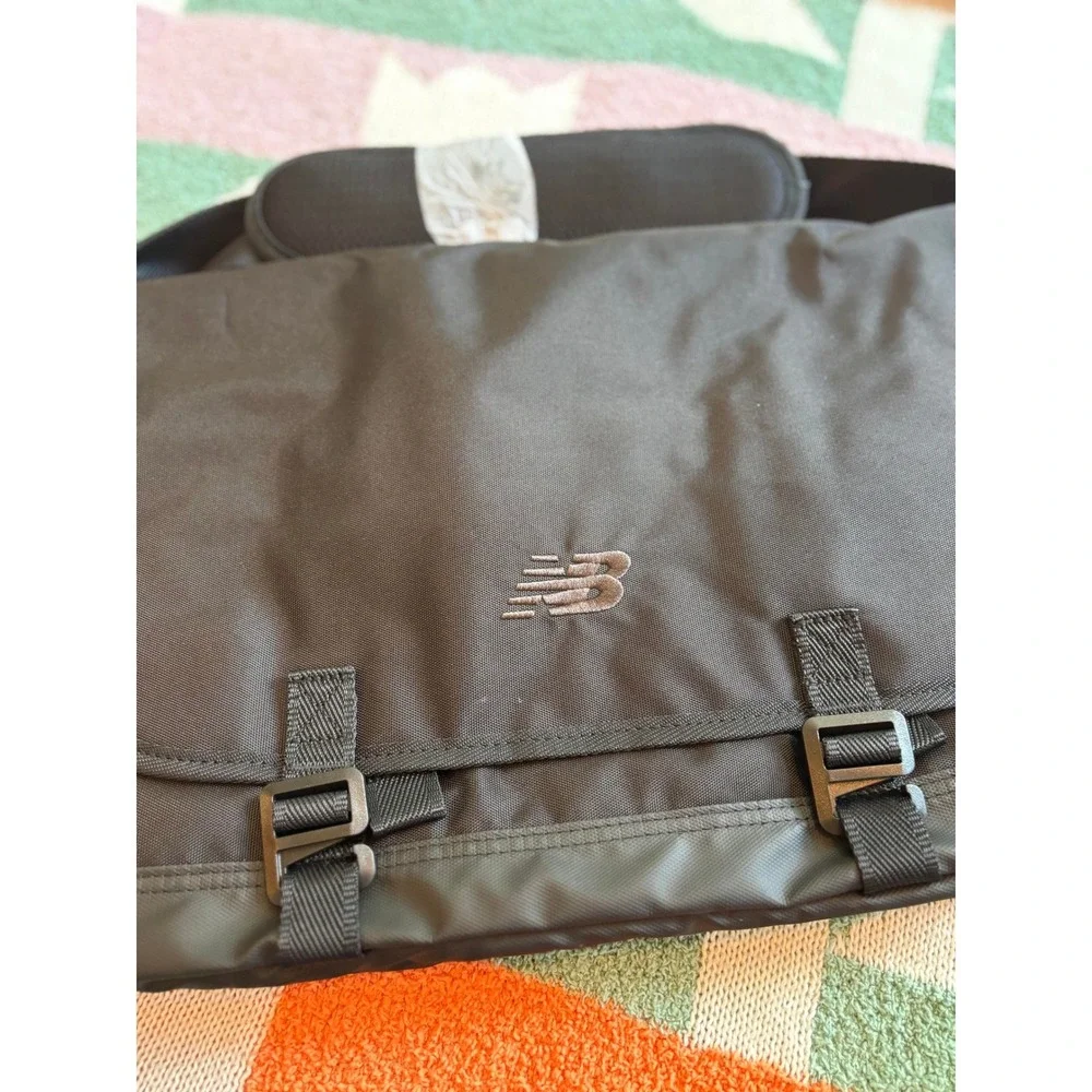 New Balance Athletic Messenger Bag Black Crossbody
